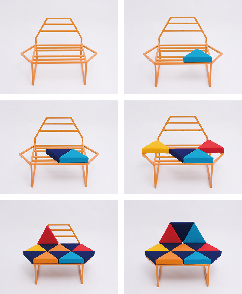 triangle chair